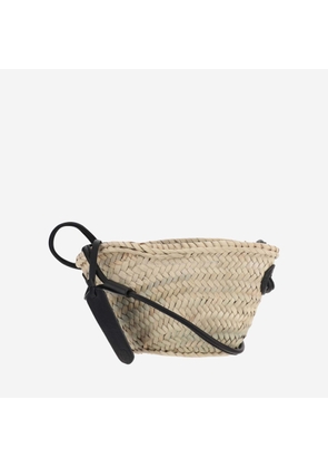 Filippo Catarzi Straw Bag With Logo