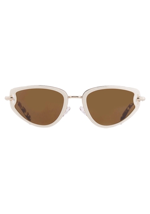 Tory Burch Ochre Cat Eye Ladies Sunglasses TY6115 334673 53