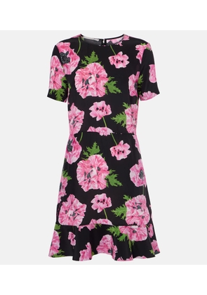 Stella McCartney Iconic floral ruffled silk minidress