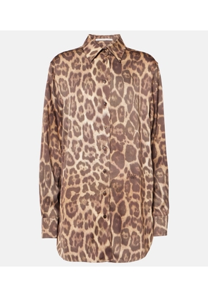 Stella McCartney Leopard-print shirt