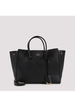 Balenciaga Black Leather Small Carry All Hempton Handbag