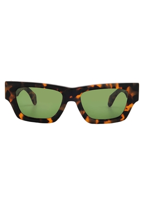 Palm Angels MAGNOLIA Gren Square Unisex Sunglasses PERI10JS 6055 53