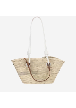 Filippo Catarzi Straw Bag With Logo