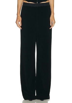 Balenciaga Lace Pyjama Pant in Black - Black. Size 36 (also in ).
