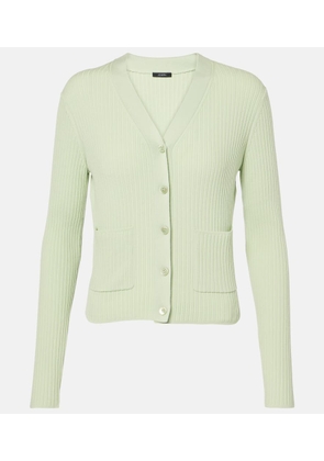 Joseph Ribbed-knit wool cardigan
