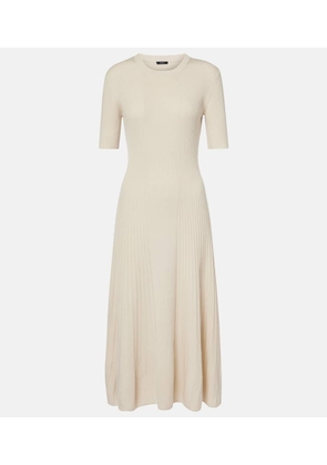 Joseph Ribbed-knit wool midi dress