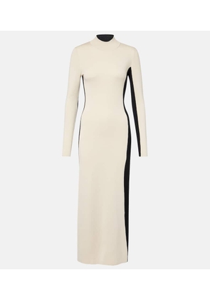 Joseph Knitted wool and silk maxi dress