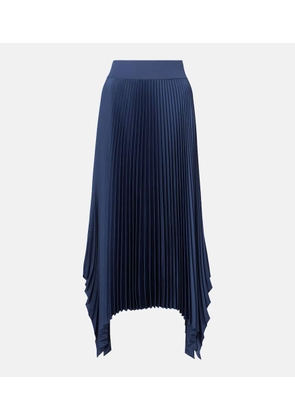 Joseph Ade plisse crepe midi skirt