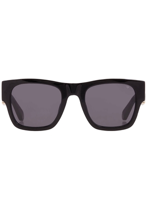 Philipp Plein Grey Square Unisex Sunglasses SPP042M 700F 54