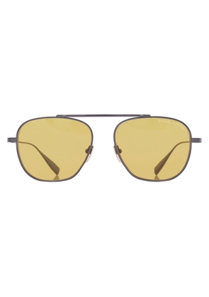 Dita FLIGHT.009 Golden Amber Pilot Unisex Sunglasses DTS409-A-02 56