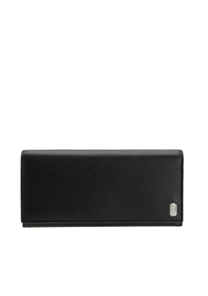 Dunhill Grained Leather Belgrave Coat Wallet In Black