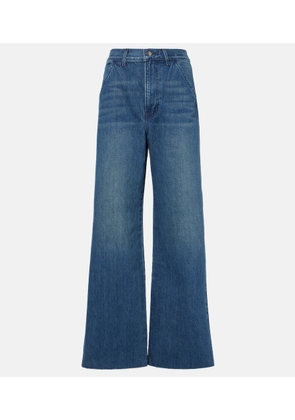 Veronica Beard Taylor wide-leg jeans