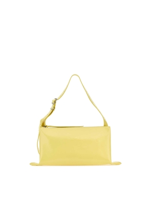 Jil Sander Yellow Leather Shoulder Bag