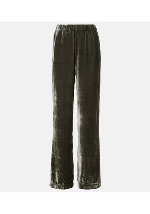 Velvet Sorine velvet straight pants