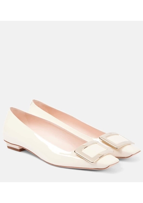 Roger Vivier Belle Vivier 25 patent leather ballet flats