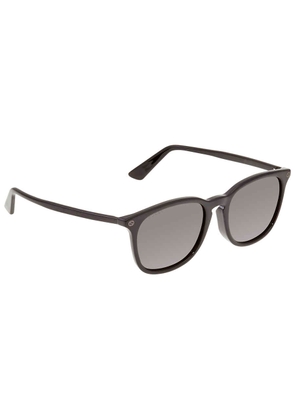 Gucci Grey Square Unisex Sunglasses GG0154SA 001 53