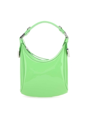 By Far Light Green Leather Cosmo Handbag