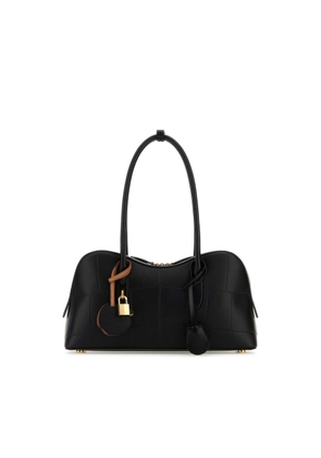Stella Mccartney Black Synthetic Leather Ryder Shoulder Bag