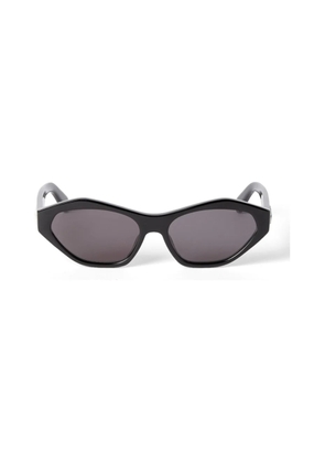 Off-White KENT Dark Grey Oval Unisex Sunglasses OERI13H 1007 56