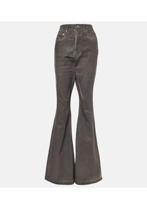 Rick Owens Bolan high-rise bootcut jeans