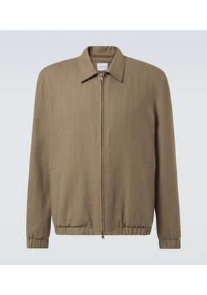 Sunspel Striped cotton blouson