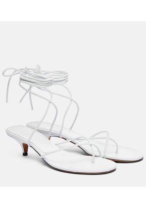 Proenza Schouler Slash Tie 40 leather sandals