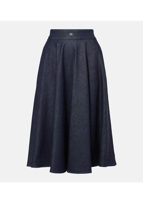 Dolce&Gabbana DG midi skirt
