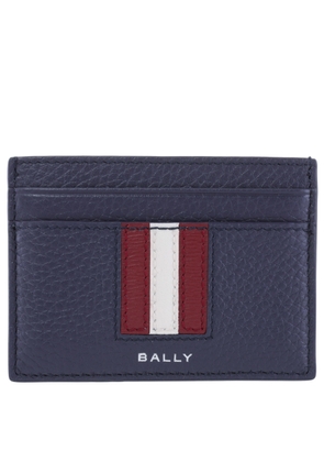 Bally Striped Leather Cardholder