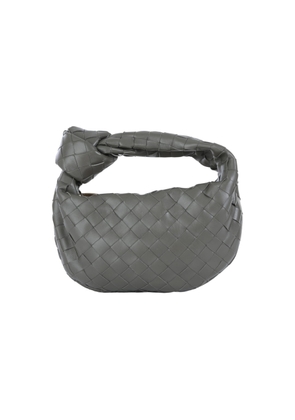 Bottega Veneta Grey Leather Mini Jodie Bag