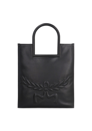 Mcm Aren Leather Tote