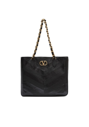 Valentino Garavani Laseine Leather Shoulder Bag