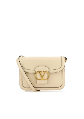 Valentino Garavani Ivory Leather 9to5 Shoulder Bag