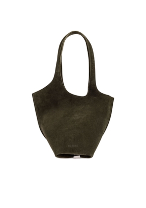 The Attico La Scoop Medium Leather Shoulder Bag