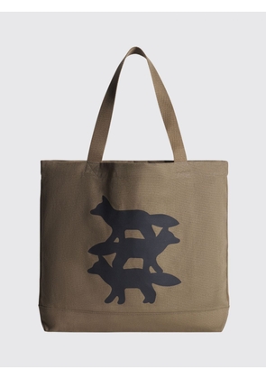 Tote Bag MAISON KITSUNÉ Woman color Brown