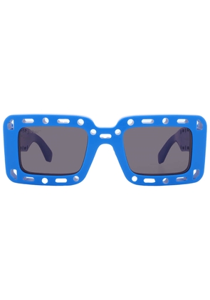 Off-White Atlantic Grey Rectangular Unisex Sunglasses OERI025 4507 52
