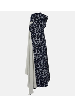 Proenza Schouler Devyn floral draped maxi dress