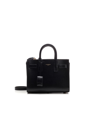 Saint Laurent Black Sac De Jour Nano Hand Bag