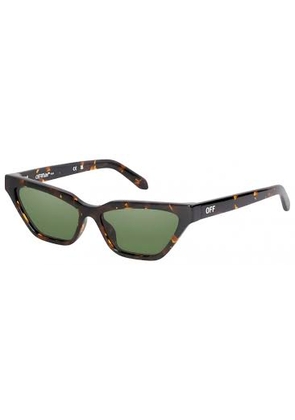 Off-White MADISON Green Cat Eye Ladies Sunglasses OERI13B 6055 56