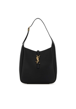 Saint Laurent Black Leather Le 5 à 7 Shoulder Bag