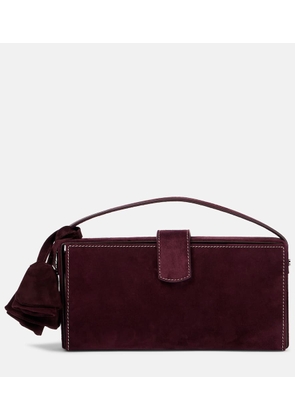 Magda Butrym Apolonia Small suede clutch
