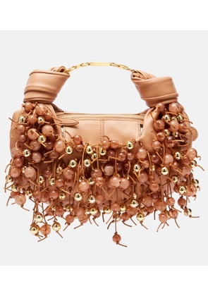 Zimmermann Foam beaded leather shoulder bag
