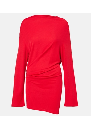 Jacquemus La Croisiere open-back jersey minidress