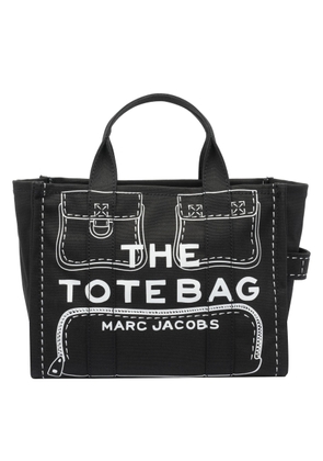 Marc Jacobs The Trompe Loeil Cargo Canvas Medium Tote Bag