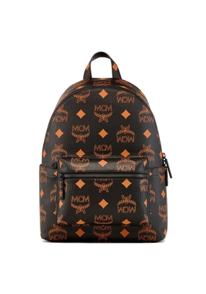 Mcm Medium Stark Logo Backpack