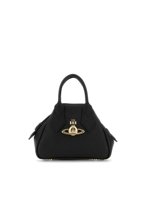 Vivienne Westwood Black Synthetic Leather Mini Yasmine Handbag