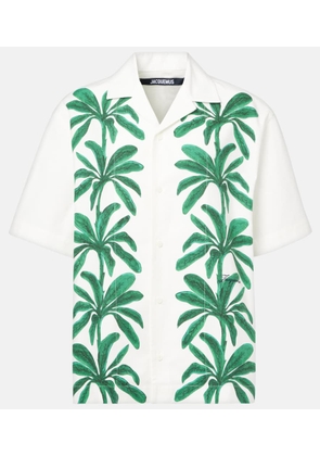 Jacquemus Jean printed cotton shirt