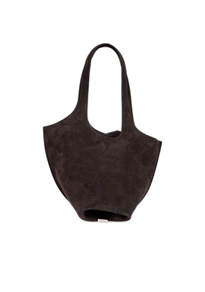 The Attico La Scoop Medium Leather Shoulder Bag