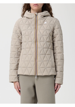 Jacket K-WAY Woman color Beige