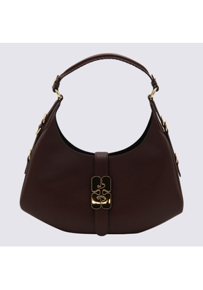 Ganni Brown Shoulder Bag