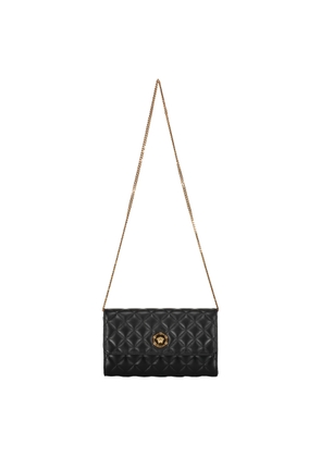 Versace Leather Clutch With Logo